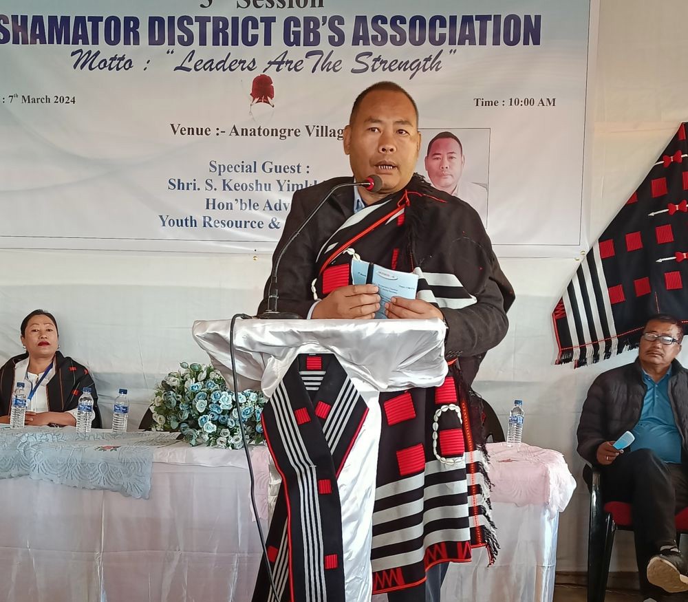 MLA and Advisor S Keoshu Yimkhiung.